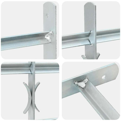FMPGJLYH Adjustable Window Security Grille With 2 Crossbars (photo 4)