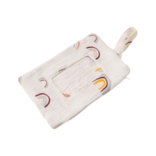 KMGDM Baby Wipe Holder Portable Wipe Dispenser Strollers Storage Bag Container Double Layer Travel Carry Case for