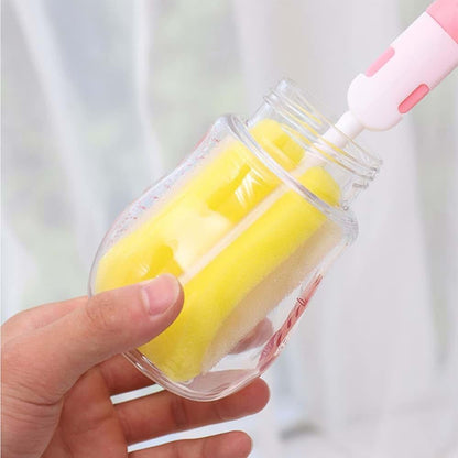 Mr.S Shop 7-Piece Baby Bottle And Nipple Cleaning Brush Set (photo 3)