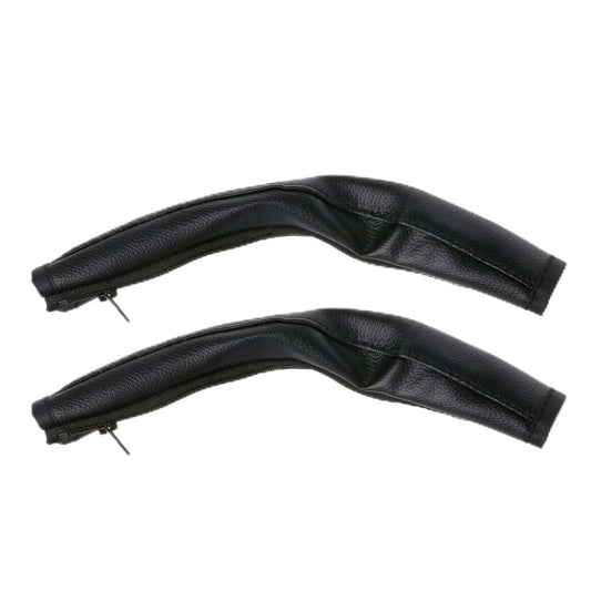 COPLKY PU Leather Stroller Armrest Cover 2pcs Set