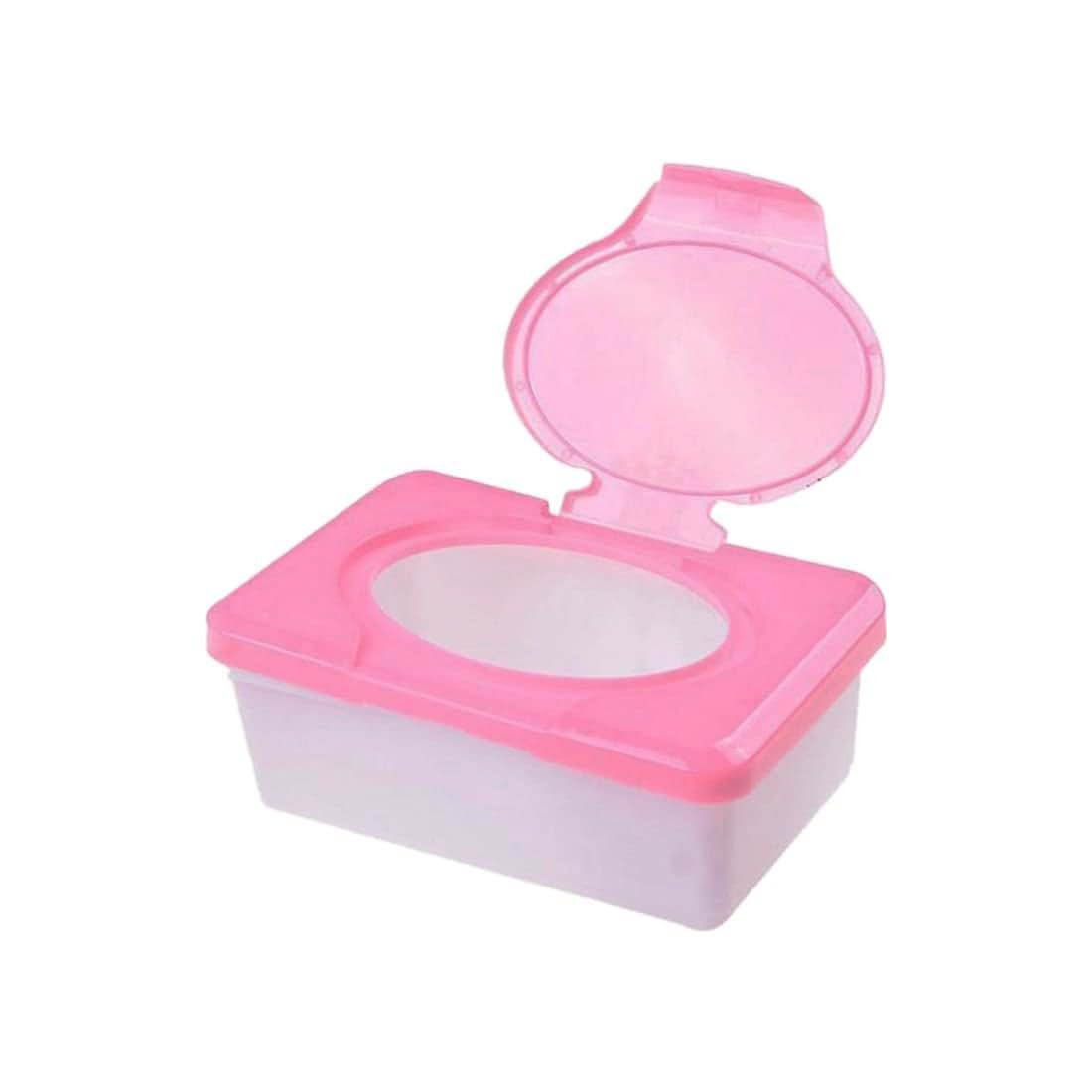 Jteyult Dry and Wet Tissue Paper Case Care Baby Wipes Napkin Storage Box Holder Container (photo 3)