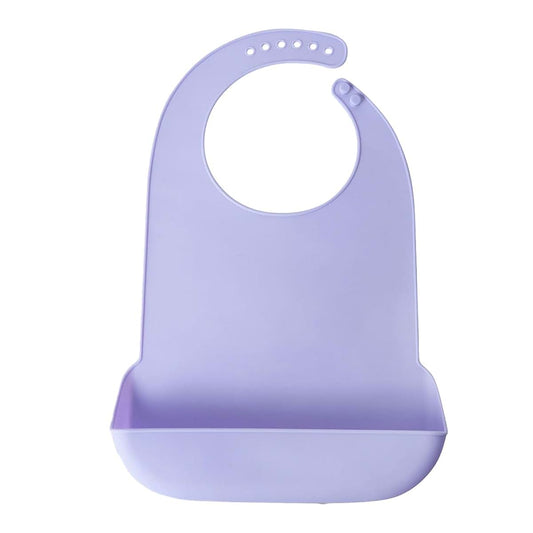 Vdaxvme Adult Silicone Bib With Food Catcher And Adjustable Fit