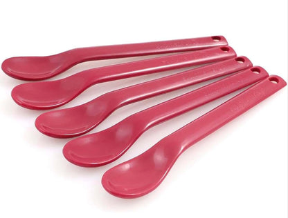 Shop Equipment Maroon Spoons - Small (photo 3)