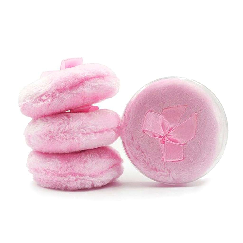 Psdndeww Large Body Powder Puff With Ribbon Handle (photo 3)