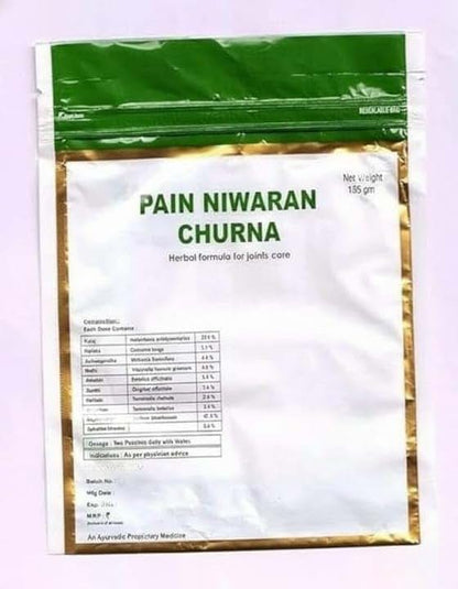Rajasthan Herbals Pain Niwaran Churna, 135g Pack for Knee Joint Health