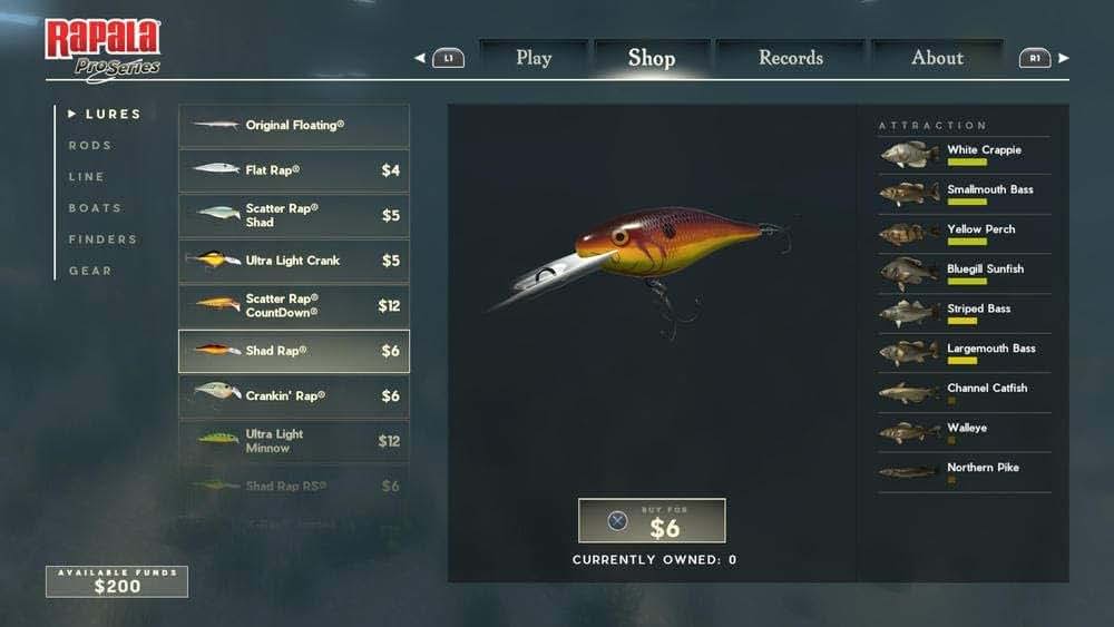 Game Mill Rapala Fishing Pro Series Video Game For Playstation 4 (photo 4)