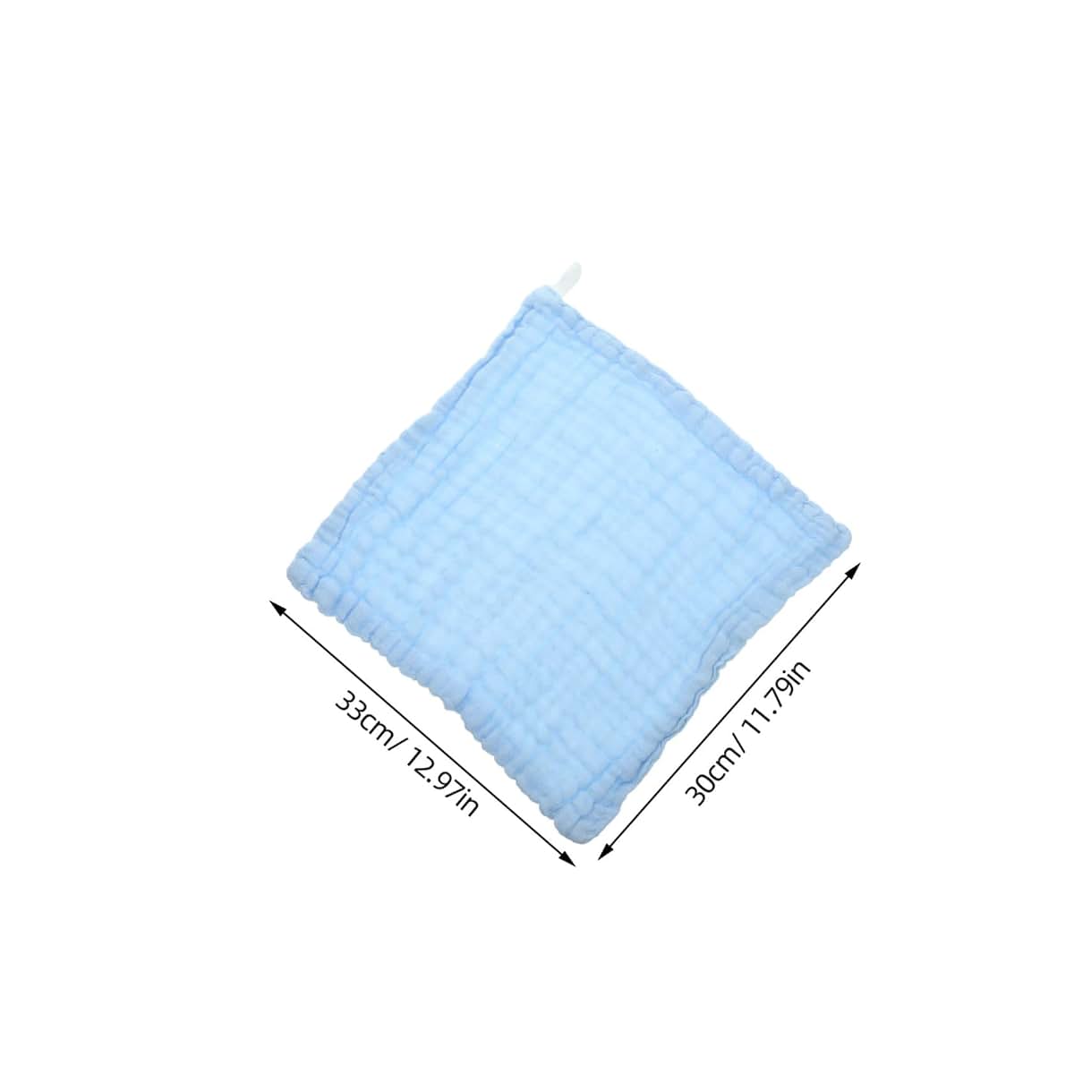 Beatifufu 2-Pack Cotton Burp Cloths & Washcloths for Newborns, Absorbent