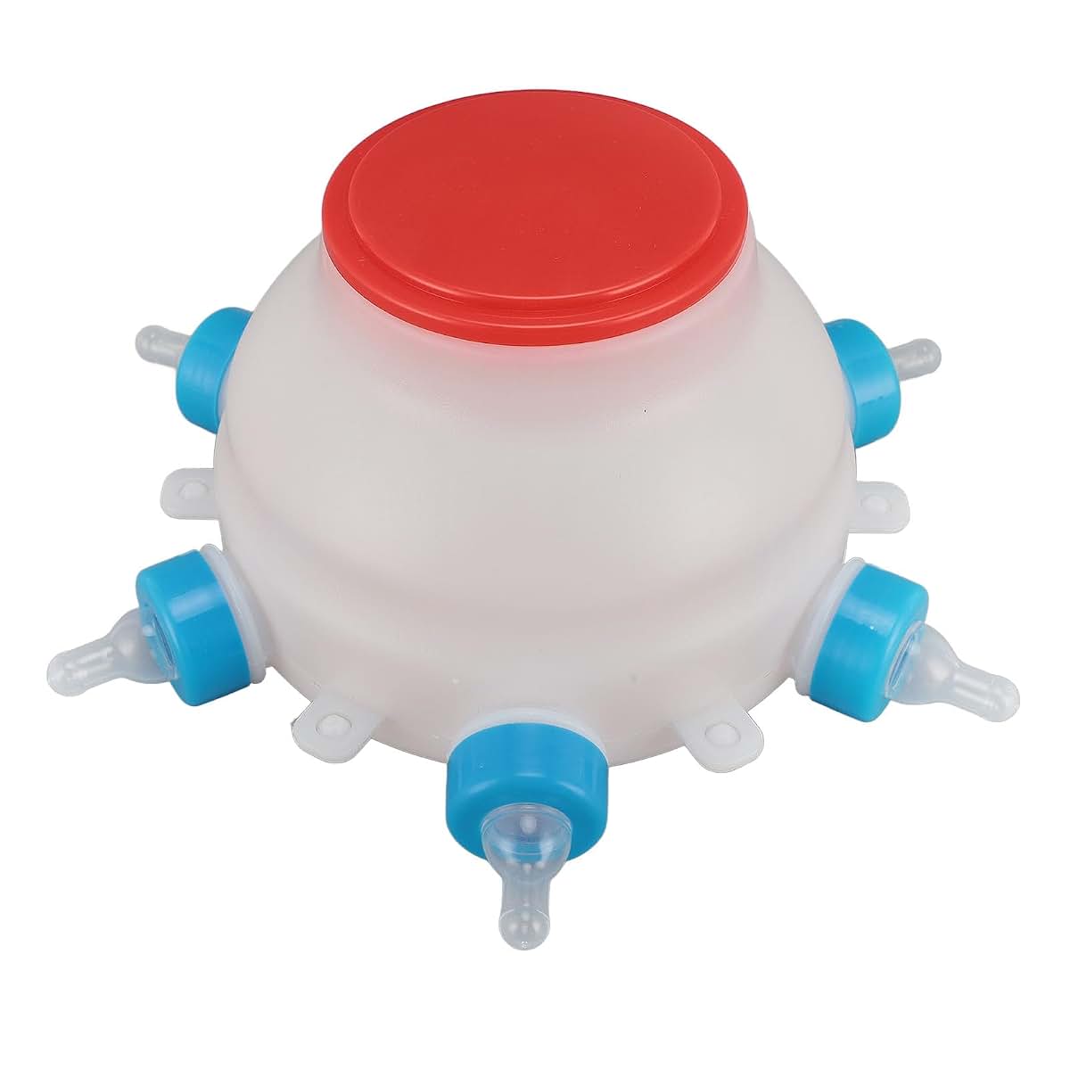Fockety Lamb Milk Feeder Bottle With 6 Pacifiers