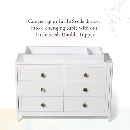 Little Seeds Double Topper Black Wood