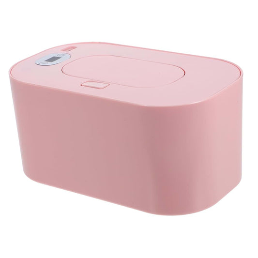 HANABASS Portable Baby Wipes Heater Box for Nursery and Car, Pink