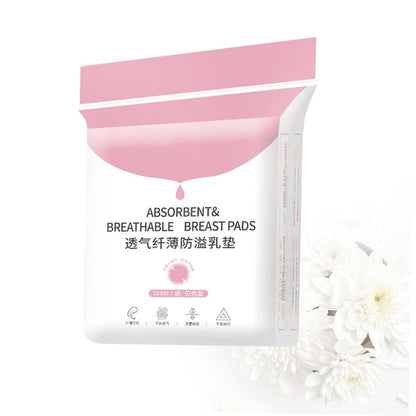 UTHCLO Disposable Breast Feeding Pads, 100 Pack, Breathable Nonwoven