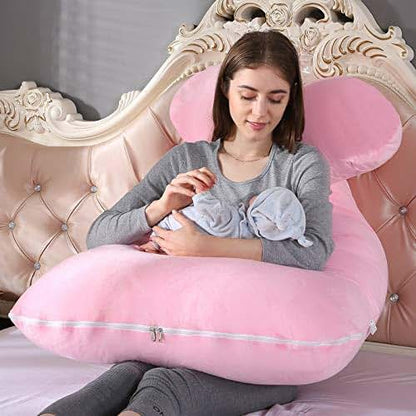 baimeng Pregnant Pillow (Pink, 55 inches) (photo 3)