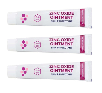 AmeriCan Goods 3-Pack 20% Zinc Oxide Ointment Cream