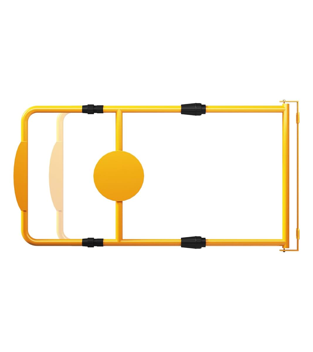 Ibstindus Adjustable Swing Safety Gate, 24-40 Inch Steel Manual-Closing Gate (photo 2)