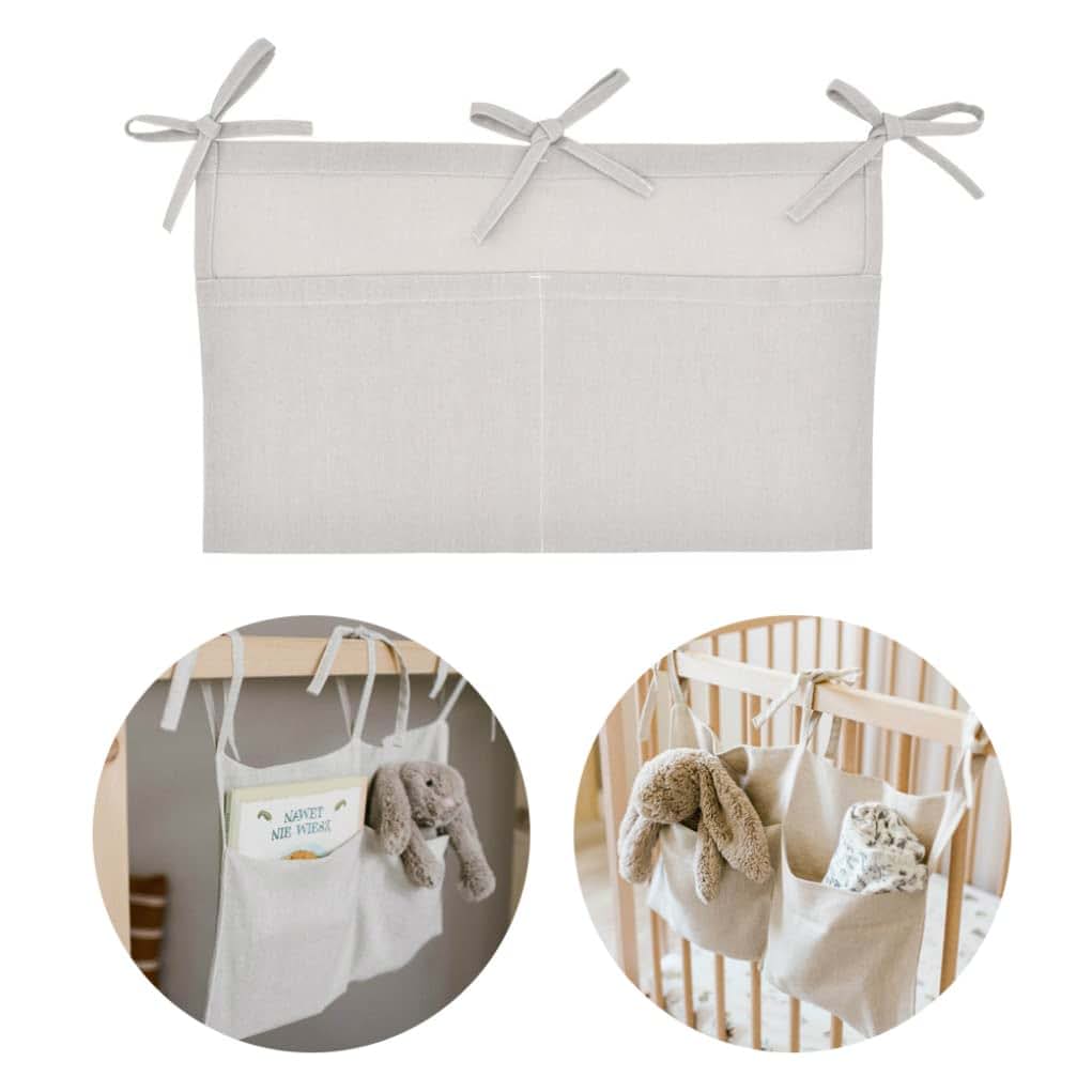 Jorzer Nappy Organiser Hanging Storage Bag Crib Pocket (photo 3)