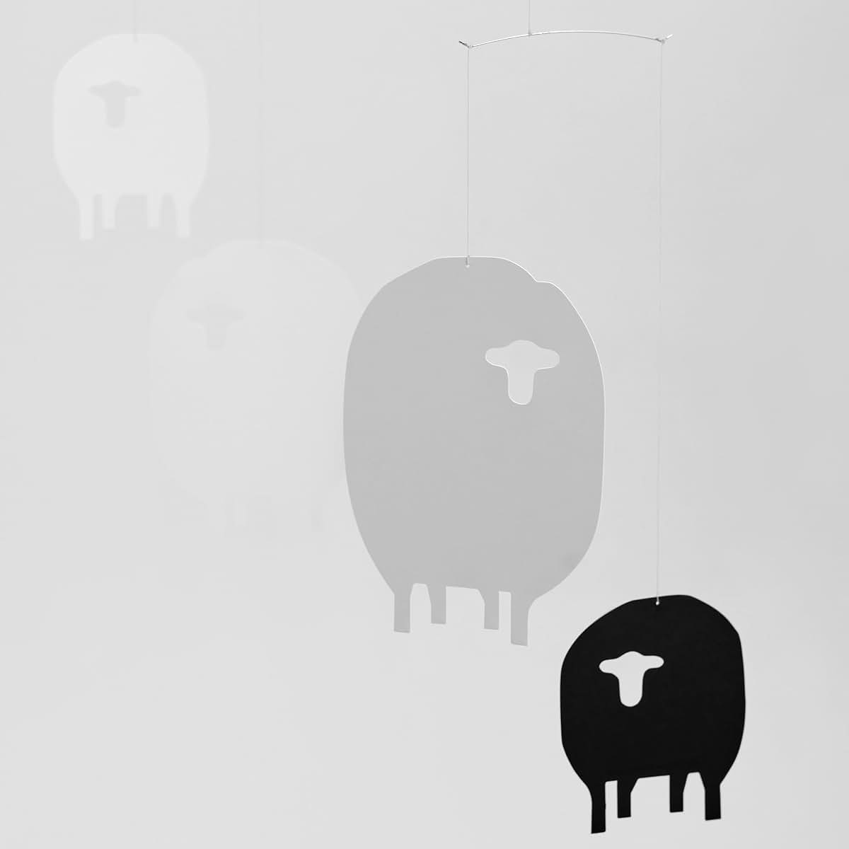 Flensted Mobiles Sheep Hanging Nursery Mobile, 17 Inch Plastic Design (photo 2)
