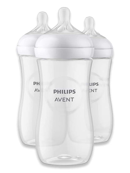 Philips Avent Natural Wide Neck Bottles, 11 oz., 3-Pack (photo 2)