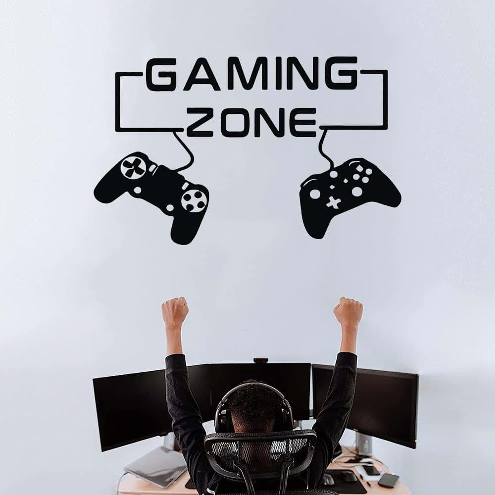 BabyOneStop Gaming Controller Wall Decals Peel And Stick Decor