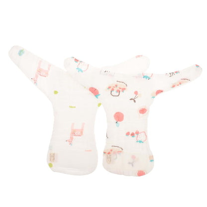 YARNOW 2-Pack Reusable Cotton Diaper Pants for Newborns, Lightweight and Washable