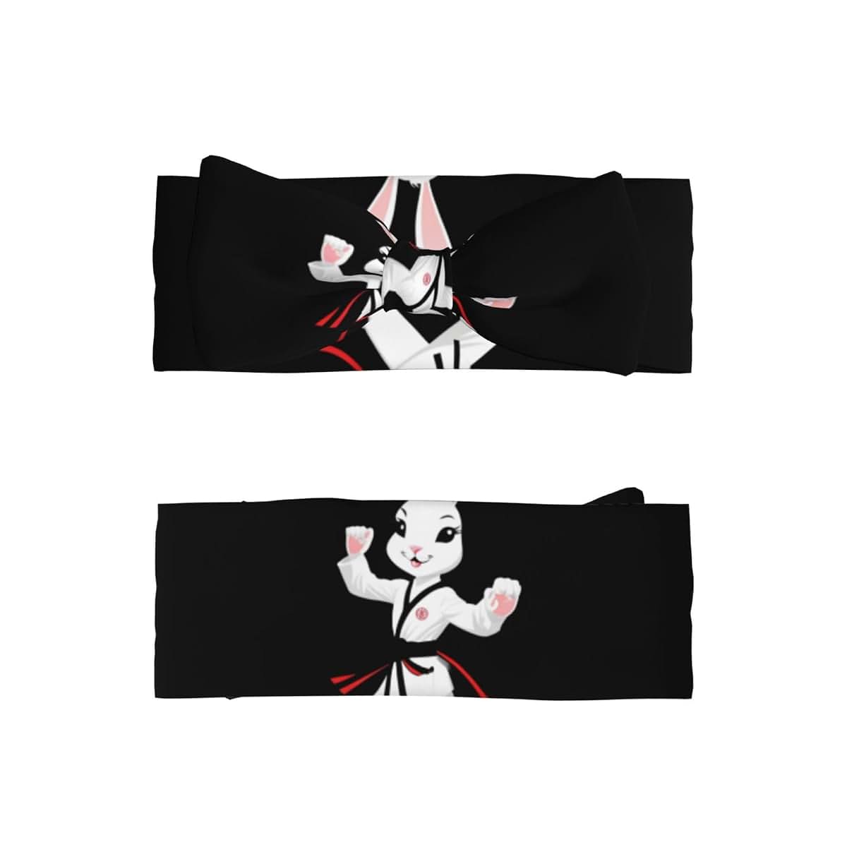 Yyhwhjde Taekwondo Bunny Baby Bow Headband