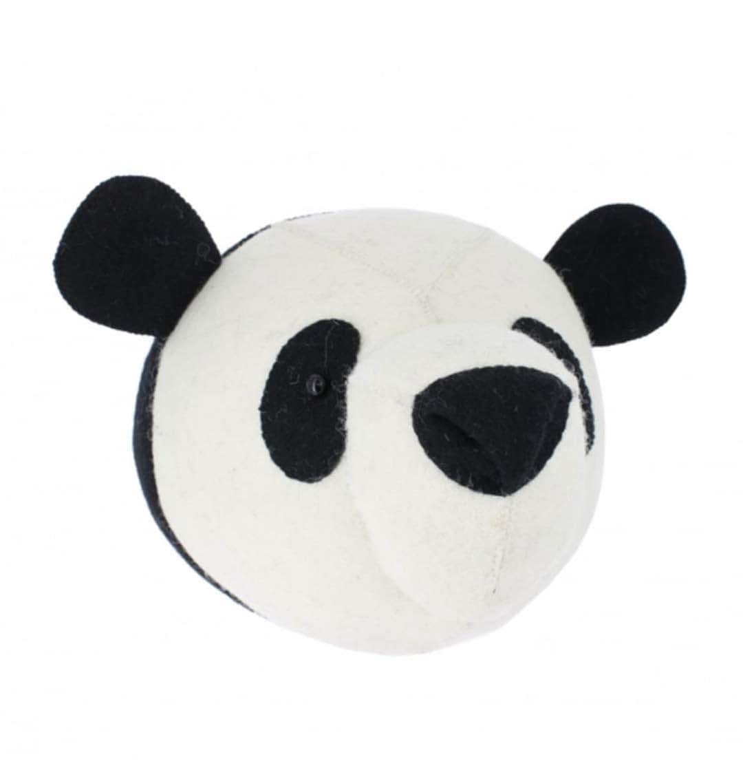 Guanshan Wool Felt 3D Animal Head Wall Hanging Decoration (photo 4)