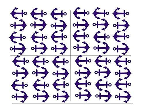 YOYOYU Art Home Decor DIY 48-Piece Anchor Wall Sticker Set
