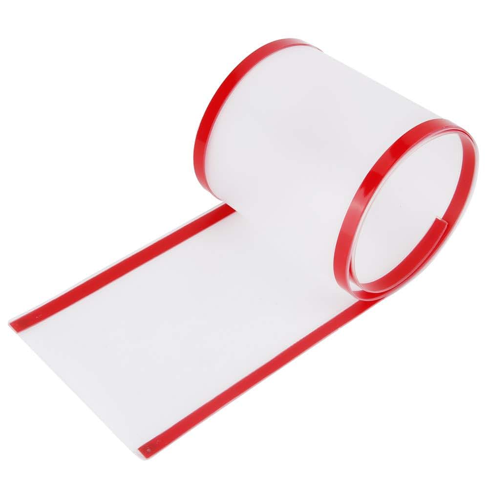 Garosa Door Pinch Guard for Kids, Frosted 120x17cm, Adhesive Strip for Wooden Doors
