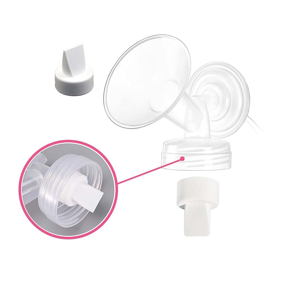 Silicone Duckbill Valves for Breast Pumps, Leak Proof Design
