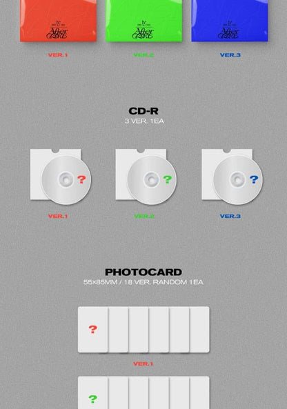 DREAMUS Multicolor PhotoBook Display Album With Randomized Photos And Bonus Items
