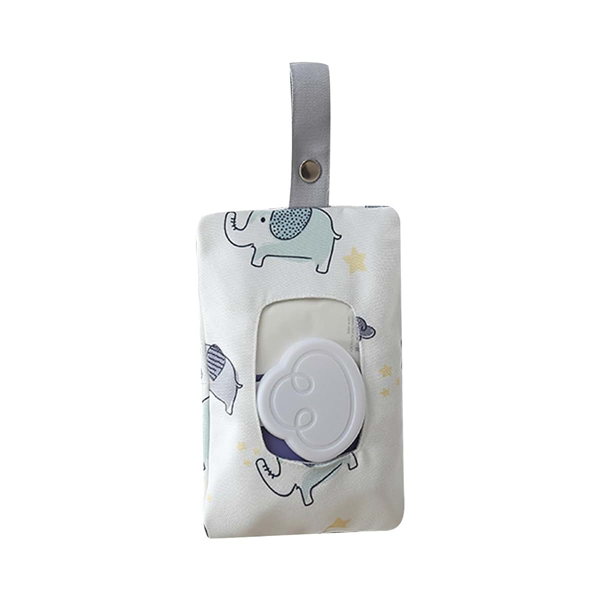 Cotton Dispenser Refillable Wipe Holder Travel Wet Container Pouch