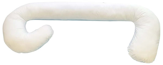 Container Furniture Direct C Shaped Pregnancy Pillow, Expectant Mom Maternity Essential Belly, Hips, Legs & Back