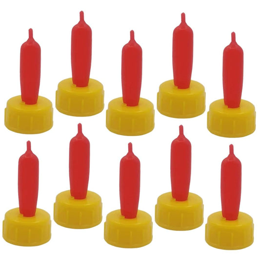 BCOATH 12-Piece Lamb Milk Drink Bottle Nipples for Livestock Feeding