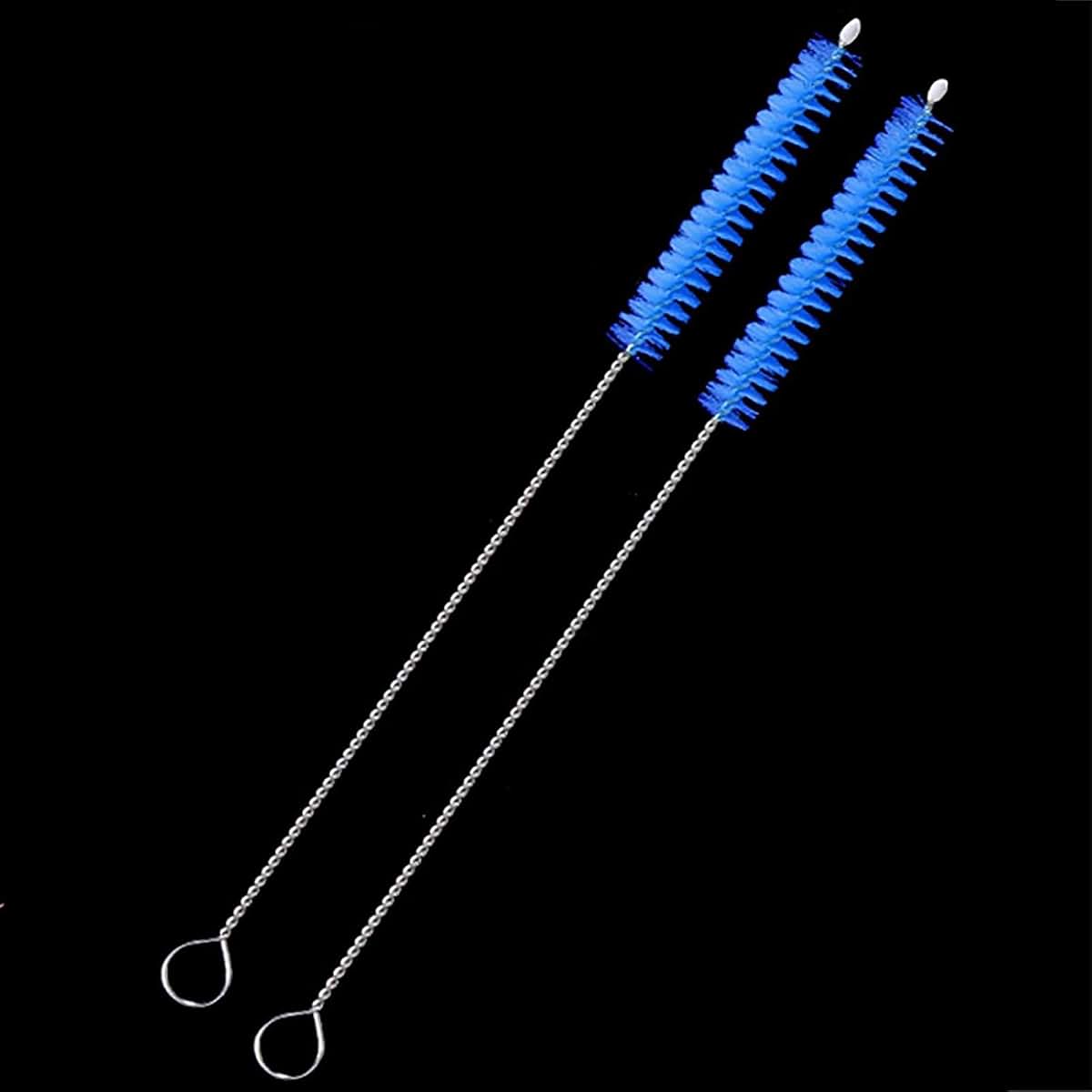 5-Piece Nylon Straw Cleaner Brush Kit for Sips, Tubes, and Bottles