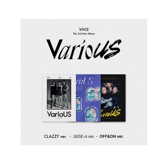 Dreamus VIVIZ VarioUS 3rd Mini Album Photobook