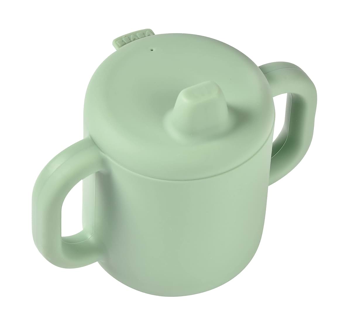 Béaba Beaba Silicone Sippy Cup, 5.5 oz, Silicone Material, Leakproof Lid, for Baby Toddler, Sage (photo 3)