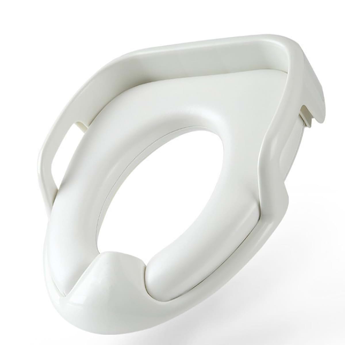 Yunir Ergonomic Potty Training Seat With Nonslip Handles - White (photo 2)