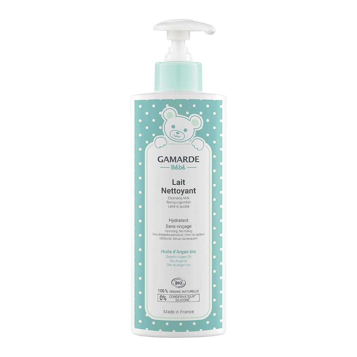 Gamarde Baby Cleansing Milk - No-Rinse Body Wash