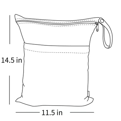 Alva Baby Cloth Diaper Wet Dry Bag