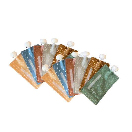 Kangoo Reusable Baby Food Pouches | Food Storage, Toddlers & Kids | Applesauce, Smoothies, Yogurt & Purees Squeeze