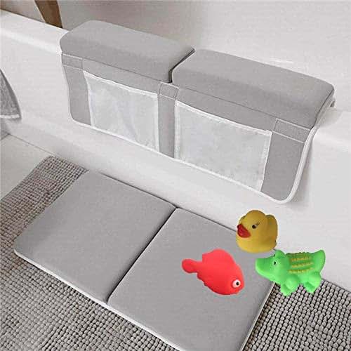 LolyyDens Mybabyly Bath Kneeling Pad and Elbow Rest – Bath Kneeler with Elbow Support - Ultra-Soft and Comfortable
