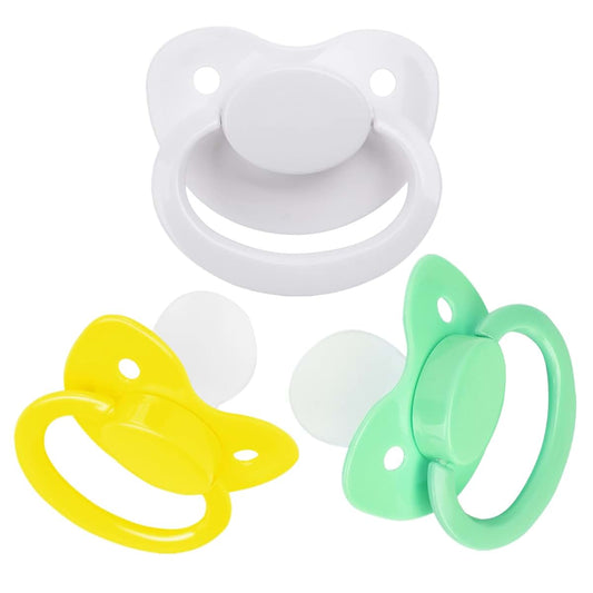 SUNOWE Adult Sized Pacifier Candy Cute Baby Pacifiers 3 Pieces