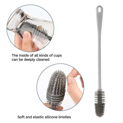 Sunny Sudz Silicone Bottle Brush And Straw Cleaner Set (photo 2)