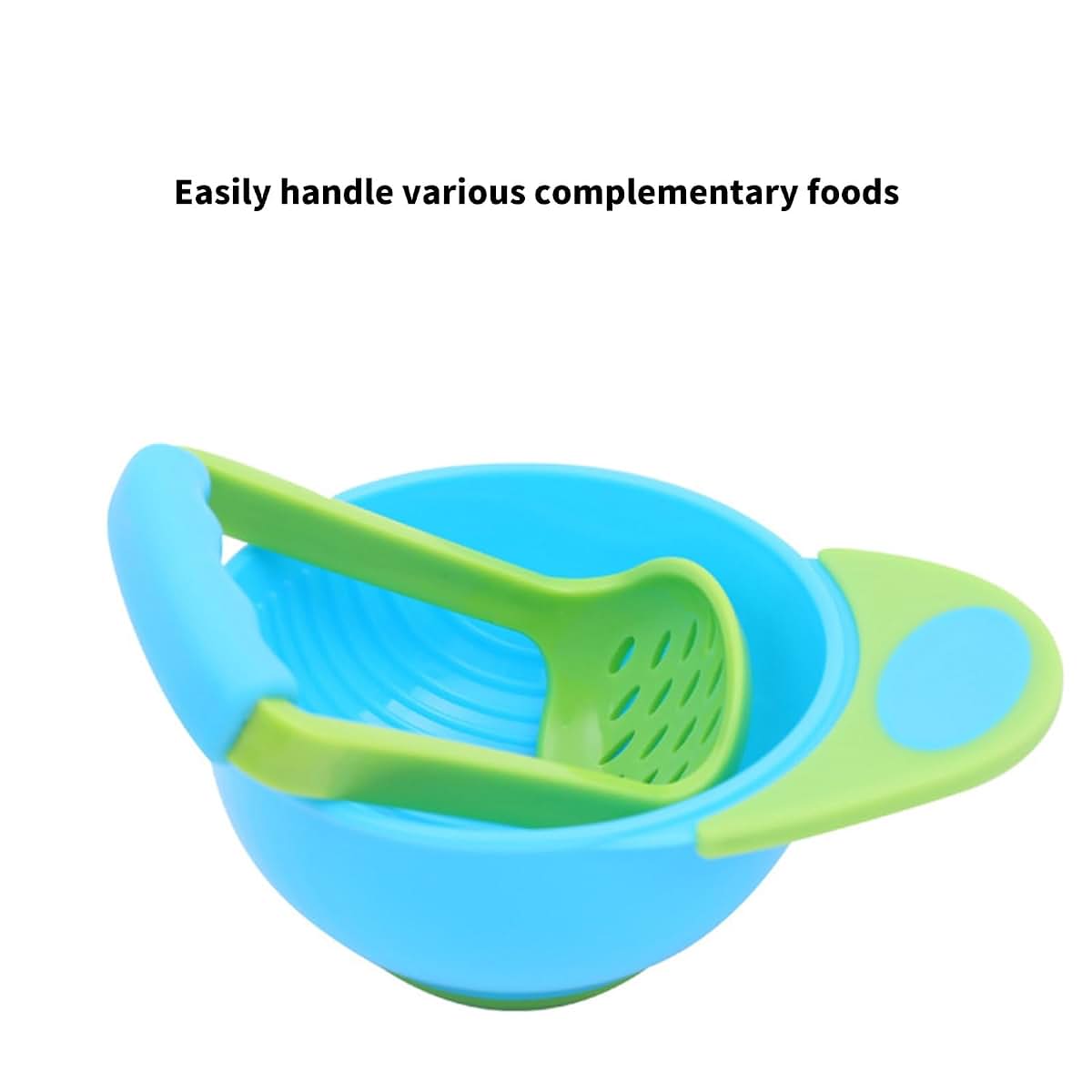 Lfrxion Potato Masher Bowl Toddler Grinding Set