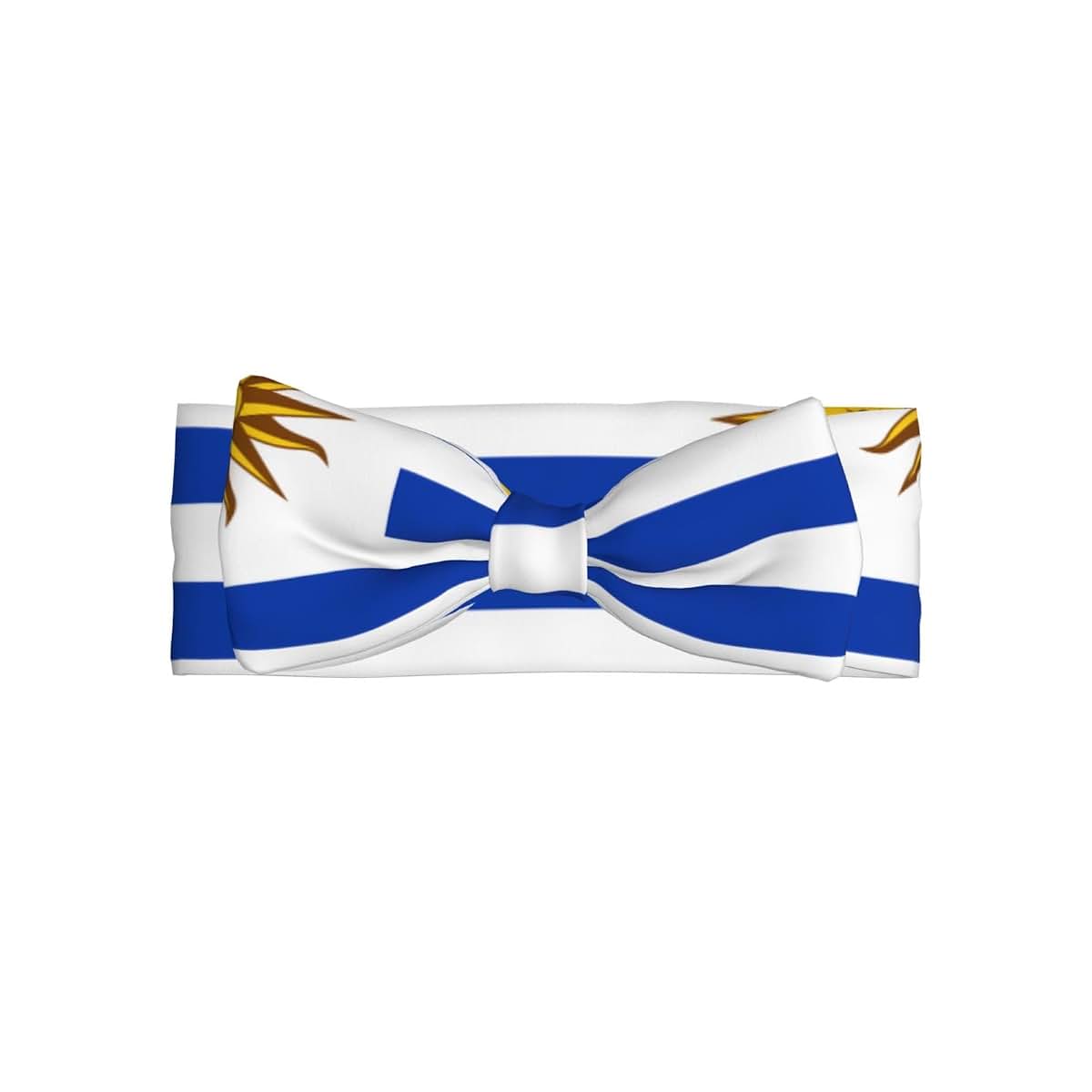 PEGQCVAM Flag Of Uruguay Baby Bow Headband
