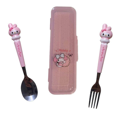 Hombäde Stainless Steel Flatware Set Pink Melody