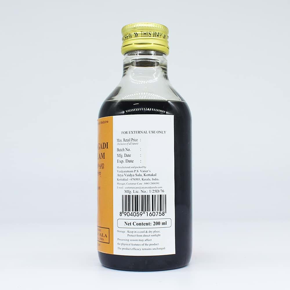 Golden Oldie Herbs Nilibhringadi Kera Tailam 200ml (photo 3)