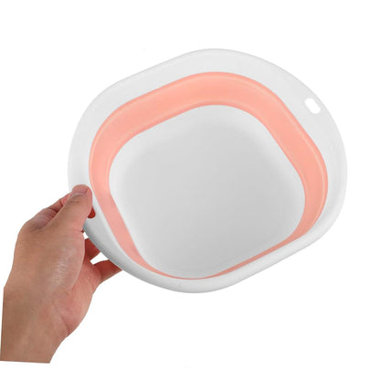 Callaron Portable Foldable Baby Wash Basin With Hook