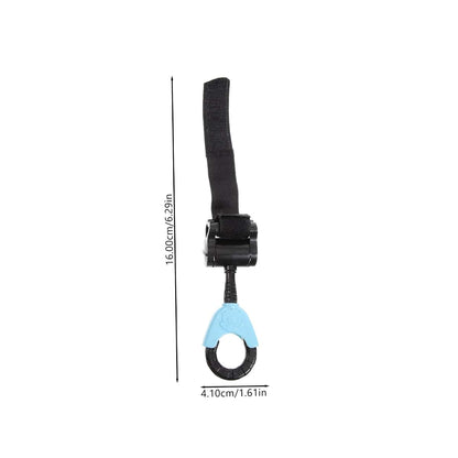 Kisangel 2-Pack Hanging Stroller Hooks for Bags, ABS