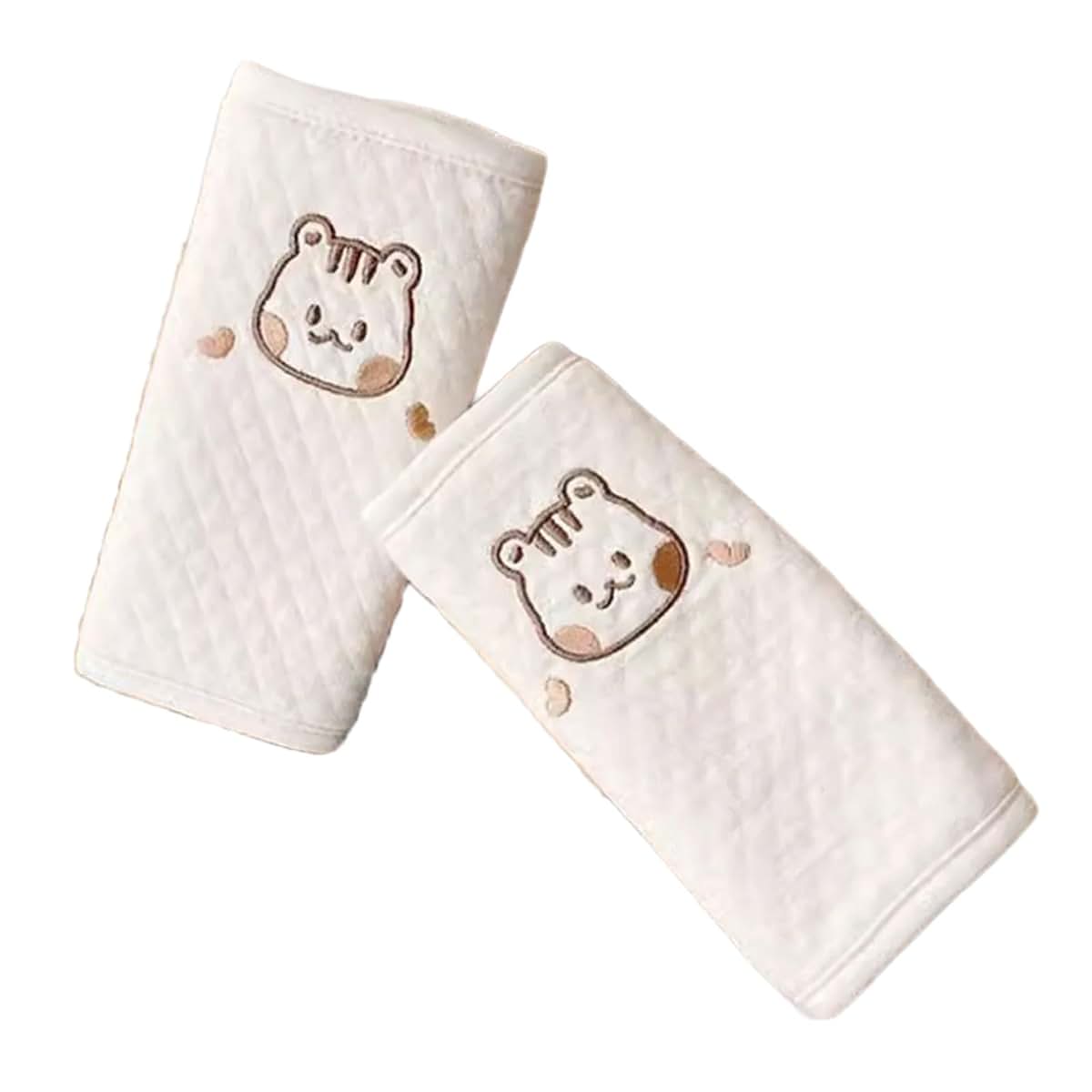 Ubxvamm Baby Pushchair Shoulder Strap Pad with Animal Pattern Car Seatbelt Protector Covers Strap Comfort Cushion