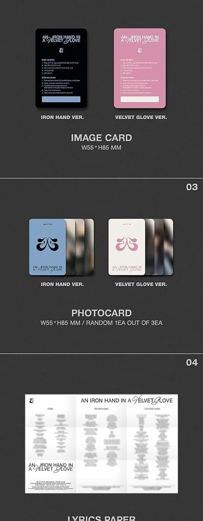 Jini An Iron Hand In A Velvet Glove 1st EP Album PLVE Version